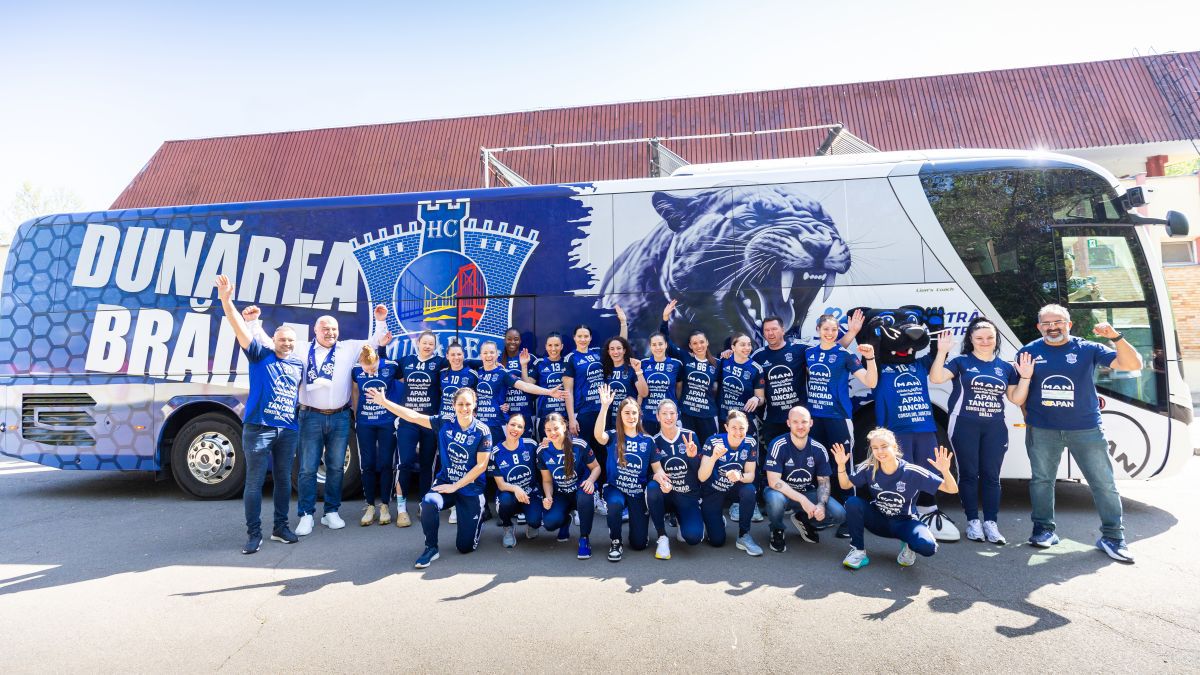 Noul autocar al celor de la Dunărea Brăilă