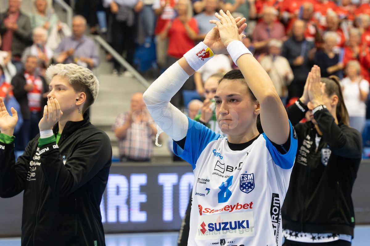 Cristina Neagu și-a luat adio de la Liga Campionilor cu 50 de imagini pentru istoria handbalului » Cadre fantastice surprinse de GSP: lacrimi, culoar special de retragere și moment magnific cu Reistad