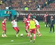 Dinamo - CFR Cluj, imagini de la încălzire