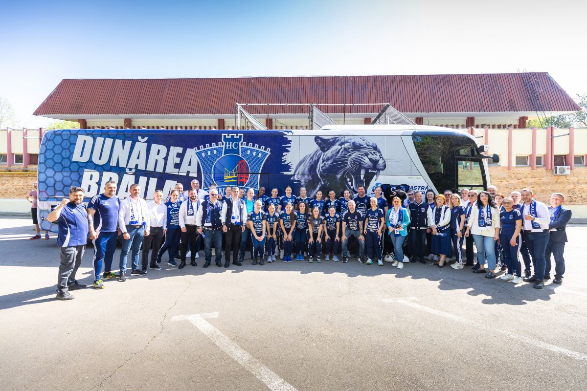 Noul autocar al celor de la Dunărea Brăilă