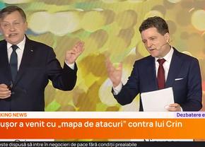 Nicușor Dan îl acuză pe Crin Antonescu, în dezbaterea electorală: „Ați transferat 34 de hectare de baze sportive lui Arpad Paszkany, Dumitru Dragomir și Puiu Popoviciu” » Cum a răspuns Antonescu