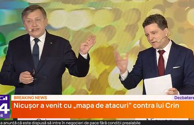 Nicușor Dan îl acuză pe Crin Antonescu, în dezbaterea electorală: „Ați transferat 34 de hectare de baze sportive lui Arpad Paszkany, Dumitru Dragomir și Puiu Popoviciu” » Cum a răspuns Antonescu