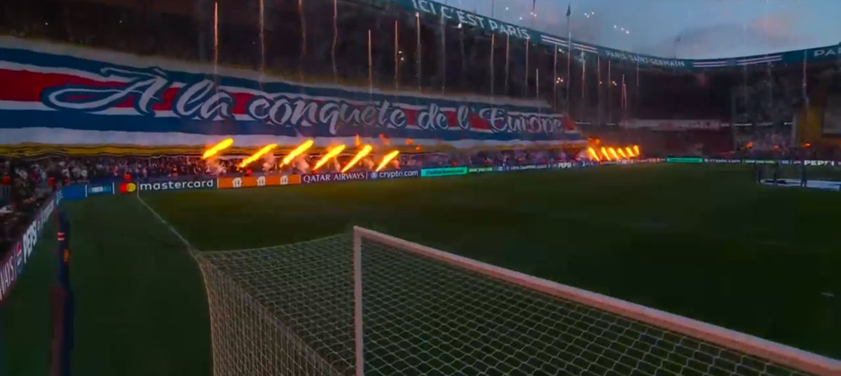 Coregrafie spectaculoasă la PSG - Bayern