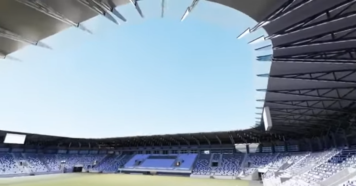 Stadionul de 100 de milioane de euro prinde contur la clubul din play-off! Cum va arăta arena: premieră în România