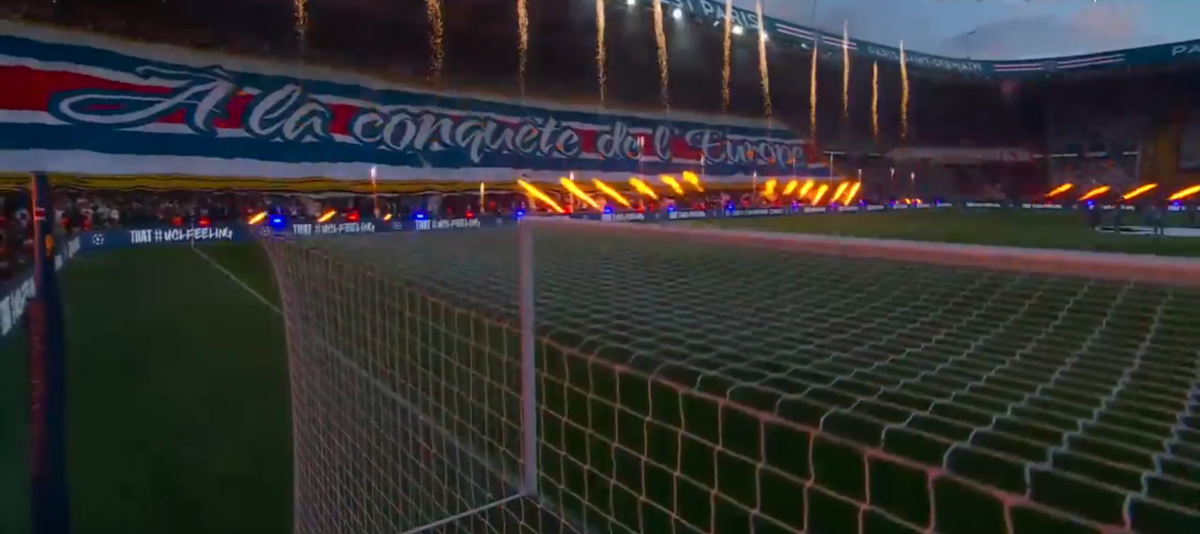 Coregrafie spectaculoasă la PSG - Bayern