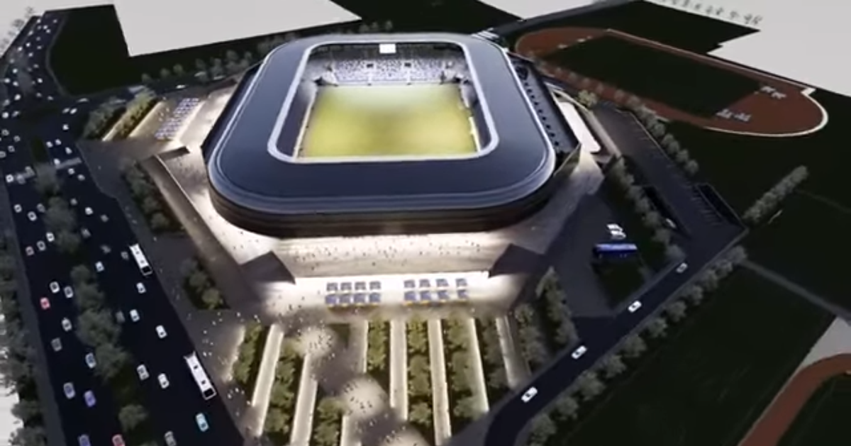 Stadionul de 100 de milioane de euro prinde contur la clubul din play-off! Cum va arăta arena: premieră în România