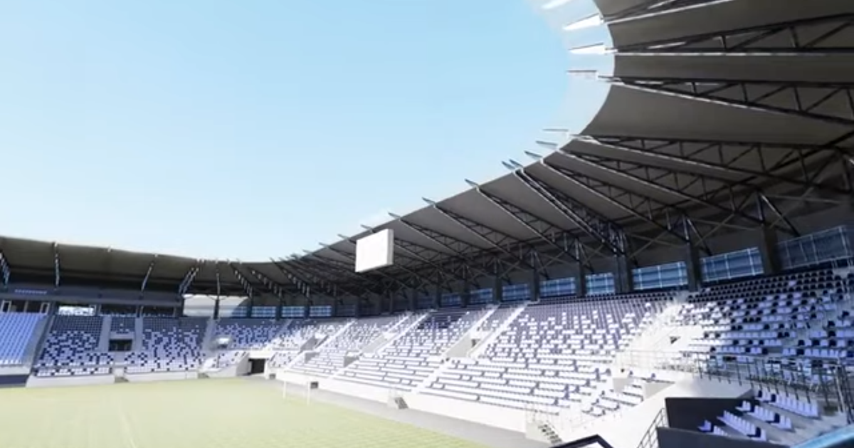 Stadionul de 100 de milioane de euro prinde contur la clubul din play-off! Cum va arăta arena: premieră în România