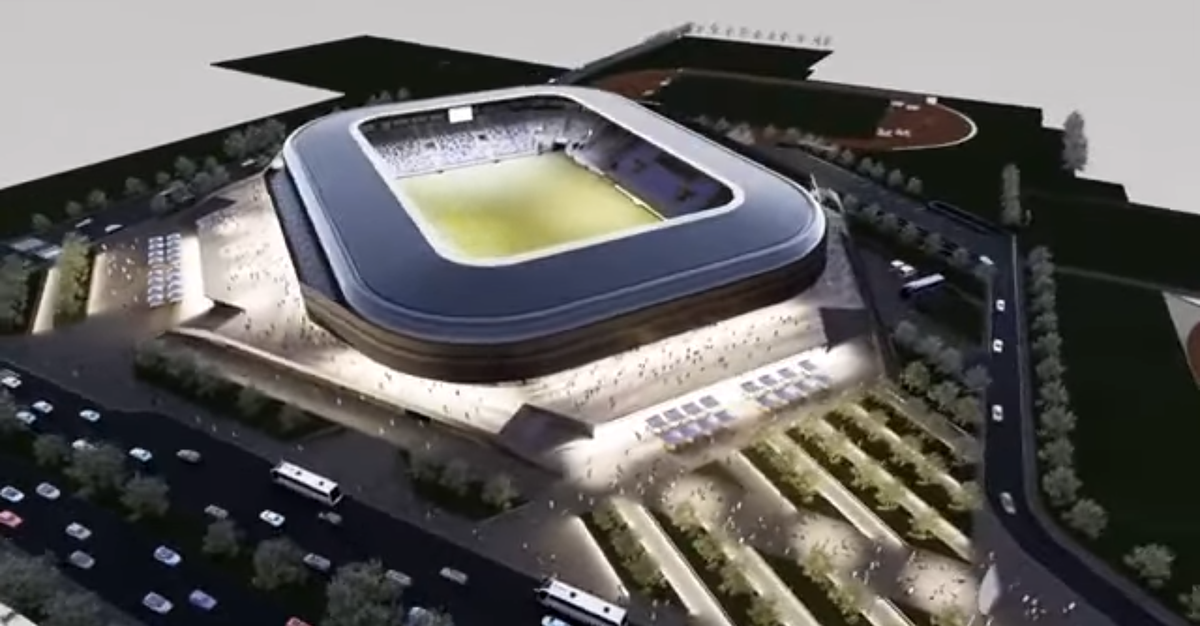 Stadionul de 100 de milioane de euro prinde contur la clubul din play-off! Cum va arăta arena: premieră în România