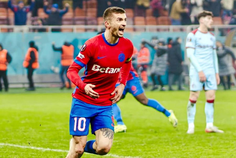 Florin Tănase, în tricoul celor de la FCSB // FOTO: Instagram Gigi Becali face anunțul verii la FCSB: „Semnează pe doi ani”