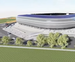 Cum va arăta noua arenă „Nicolae Dobrin” // Capturi FOTO@ Primăria Municipiului Pitești