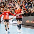 Matilda Forsberg, extrema dreaptă a Gloriei Bistrița/Foto: Agenția Wolfart