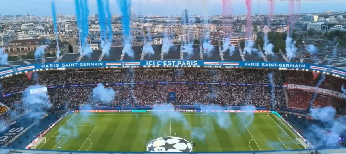 Coregrafie spectaculoasă la PSG - Bayern