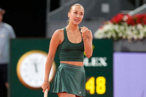 Anastasia Potapova (25 de ani, #56 WTA), surpriză în optimile de la Madrid / foto: Imago Images