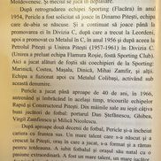 Interviu cu Pericle Valeca realizat de scriitorul Sevastian Tudor în cartea „FC Argeș, primul club de fotbal din România postbelică (1953-2021)”
