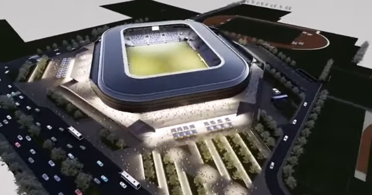 Stadionul de 100 de milioane de euro prinde contur la clubul din play-off! Cum va arăta arena: premieră în România