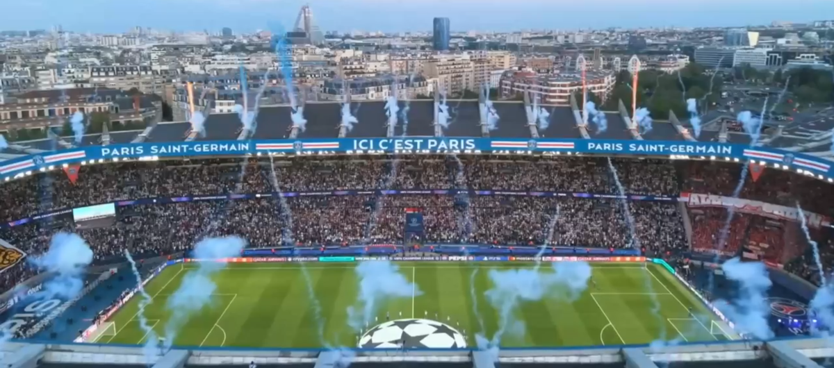 Coregrafie spectaculoasă la PSG - Bayern