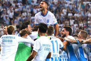 Calcule la titlu: Universitatea Craiova are o mână pe trofeu » Poate sărbători eventul pe teren propriu
