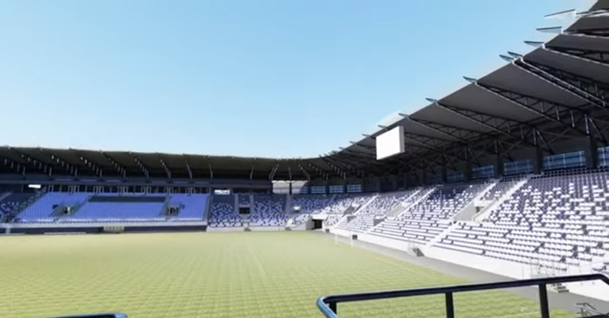 Stadionul de 100 de milioane de euro prinde contur la clubul din play-off! Cum va arăta arena: premieră în România