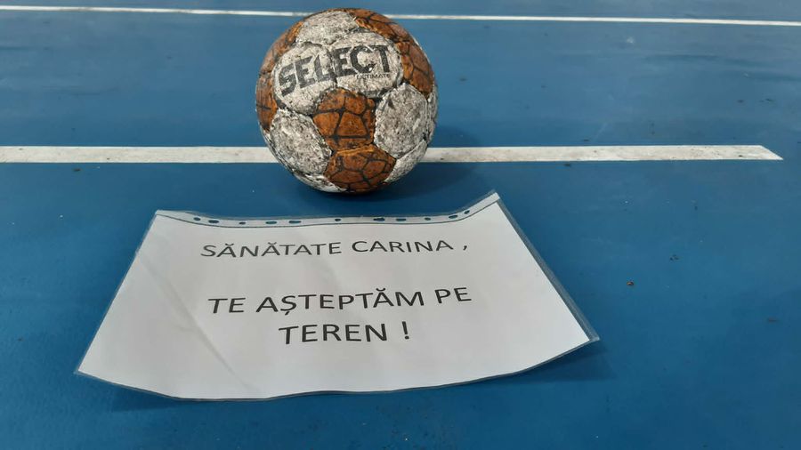 Prietene, nu adversare! Rapid și Chiajna, gest splendid pentru tânăra handbalistă Carina Vasile: „Te așteptăm pe teren!”