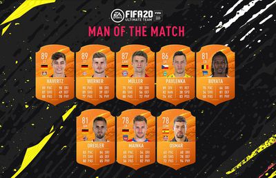 Au apărut ultimele carduri Omul Meciului, după ultimele partide din Bundesliga