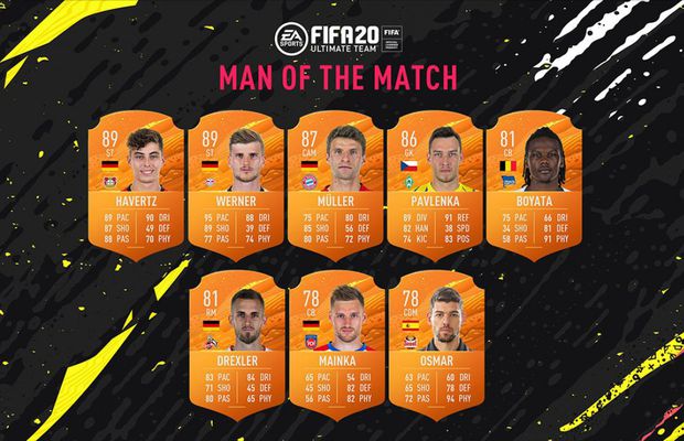 Au apărut ultimele carduri Omul Meciului, după ultimele partide din Bundesliga