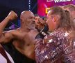 Mike Tyson, față în față cu Chris Jericho