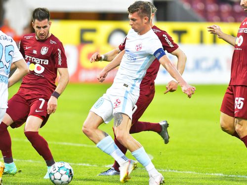 CFR Cluj și FCSB, primele două clasate din Liga 1, se vor alege, fiecare, cu aproximativ 2,5 milioane de euro din drepturile TV,