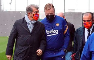 Scandal la Barcelona: „Laporta, joc murdar cu Ronald Koeman”