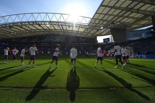 Antrenamntul lui Chelsea înainte de finala Ligii Campionilor // Foto: Getty Images