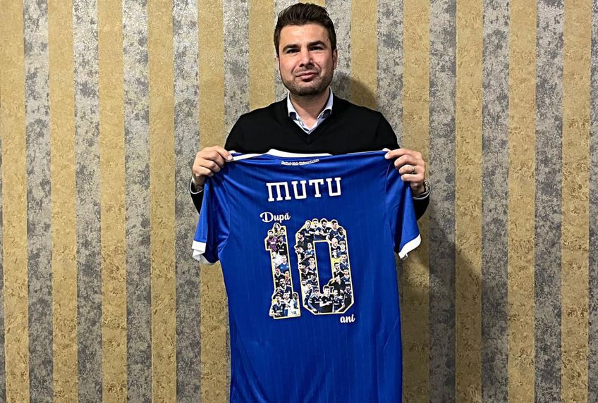 Adrian Mutu e antrenor lui FC U Craiova cu acte în regulă
