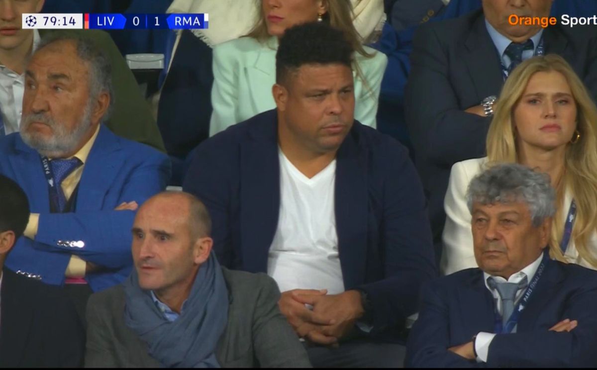 Imagine de colecție la finala UCL » Mircea Lucescu, Ion Țiriac și Ronaldo în tribune la Liverpool - Real Madrid