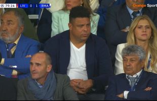 Imagine de colecție la finala UCL » Mircea Lucescu, Ion Țiriac și Ronaldo în tribune la Liverpool - Real Madrid