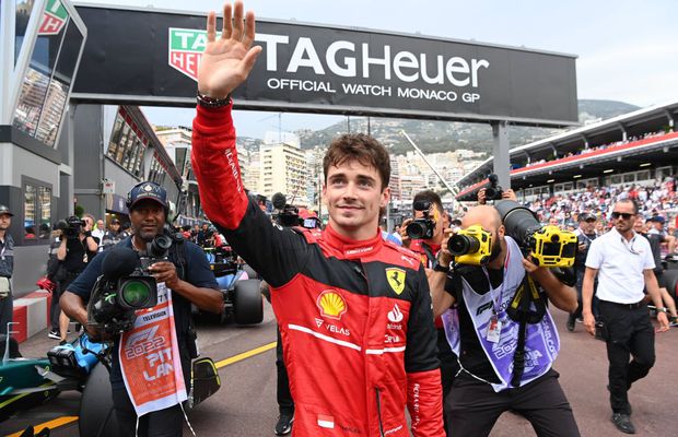 Charles Leclerc, pole position în Marele Premiu al Principatului Monaco » Finalul calificărilor a fost unul dramatic