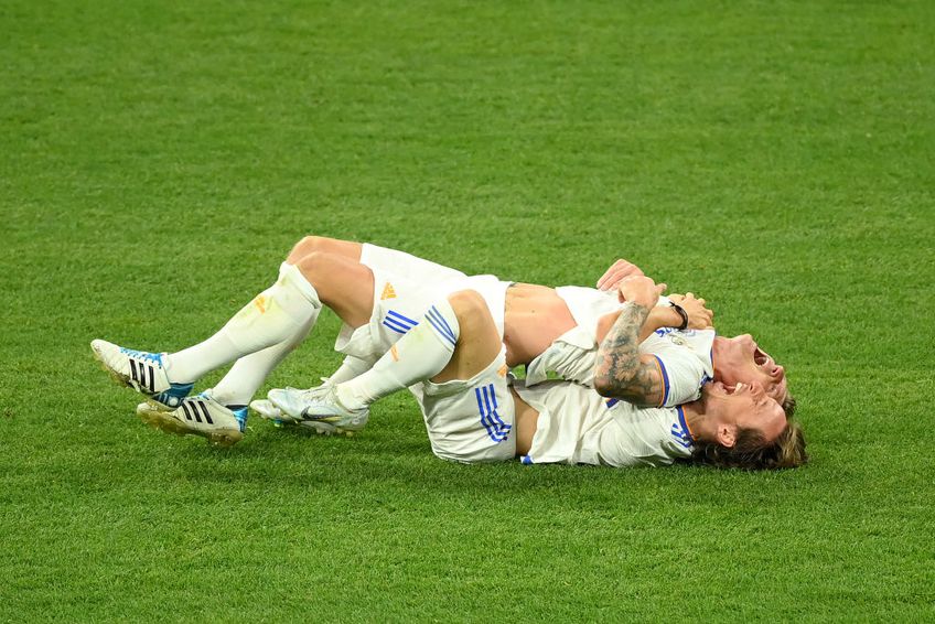 Imagini FABULOASE cu bucuria jucătorilor lui Real Madrid după a 14-lea Ligă din istoria clubului