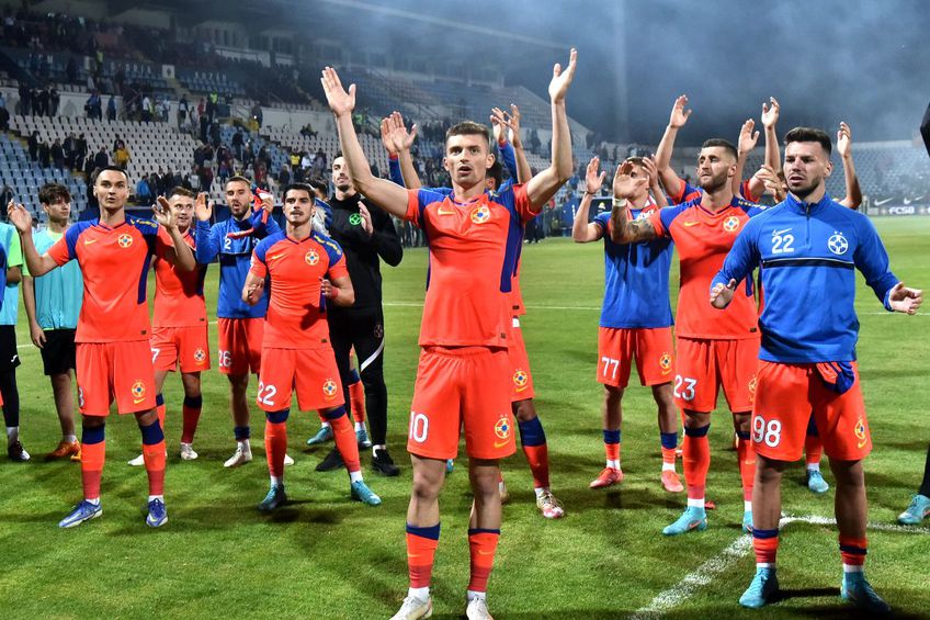 FCSB a ratat din nou titlul, dar a bifat în sezonul recent încheiat două borne importante: cea mai bună medie de puncte obținute per meci și cele mai multe goluri înscrise într-un campionat de la primul mandat al lui Reghecampf la roș-albaștri încoace.