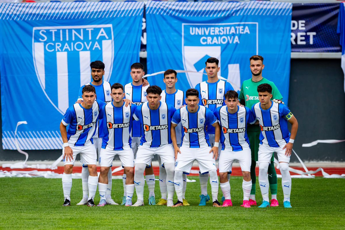 Titlul e-n Bănie! » Universitatea Craiova a învins UTA în finala Ligii de Tineret și va reprezenta România în UEFA Youth League