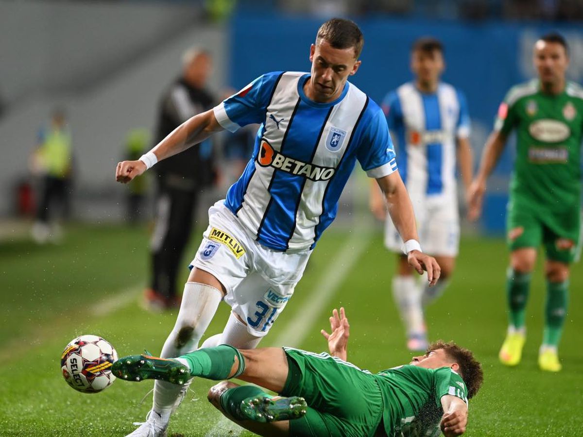 CFR Cluj - FCU Craiova în barajul pentru Conference » Hagi și-a făcut partea, victorios în Gruia, dar CSU Craiova a clacat cu rezervele lui Sepsi!