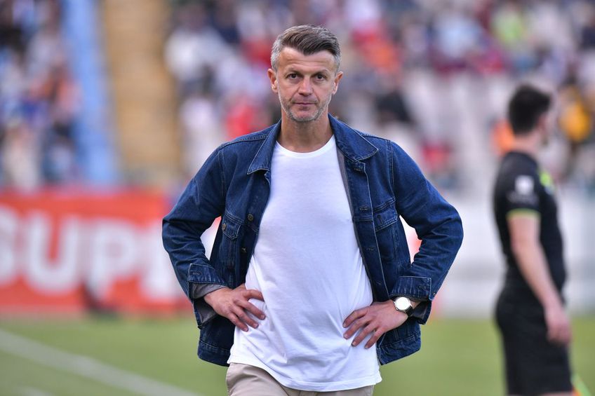 Ovidiu Burcă și-a îndeplinit obiectivul conform contractului, calificarea formației în play-off. Foto: Cristi Preda (GSP)
