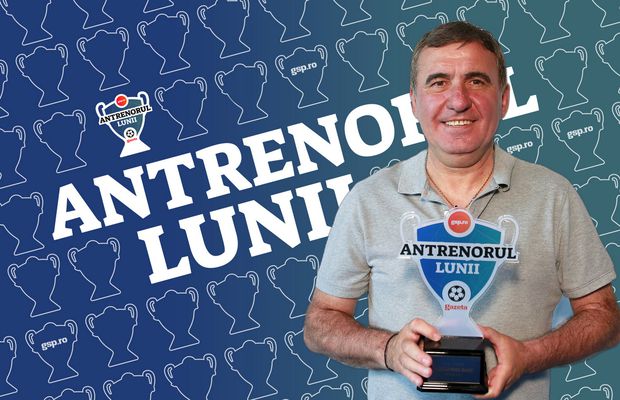 Gică Hagi a câștigat pentru a cincea oară, „Antrenorul lunii”: „Uman am fost o familie, un vestiar foarte bun” + Cum s-a votat