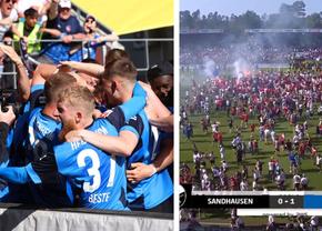 Blestemul lui Hamburg continuă! » Desfășurare HALUCINANTĂ în lupta pentru promovarea în Bundesliga: fanii sărbătoreau pe gazon, dar minutul 90+9 a schimbat totul!