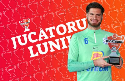 Tudor Băluță, „Jucătorul lunii mai”! Cum s-a votat + Declarațiile mijlocașului: „Am avut parte de cel mai bun fotbal al meu”