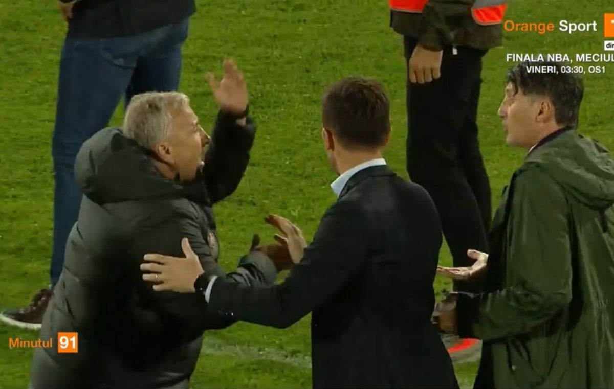 CFR Cluj - Farul, scandal cu Petrescu