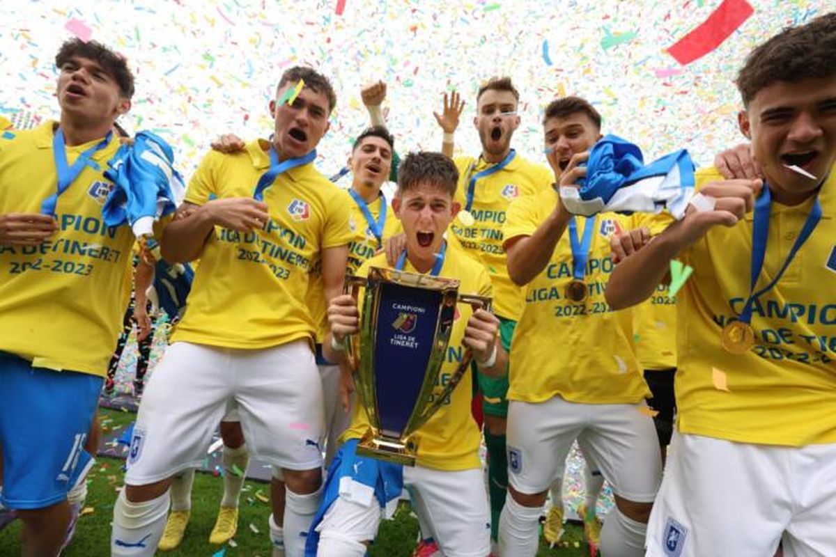 Titlul e-n Bănie! » Universitatea Craiova a învins UTA în finala Ligii de Tineret și va reprezenta România în UEFA Youth League