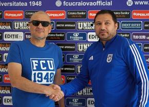 FCU Craiova și-a prezentat noul antrenor: Marius Croitoru! Mutarea a fost anunțată de GSP acum două săptămâni
