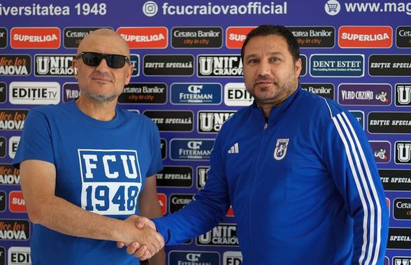 FCU Craiova și-a prezentat noul antrenor: Marius Croitoru! Mutarea a fost anunțată de GSP acum două săptămâni