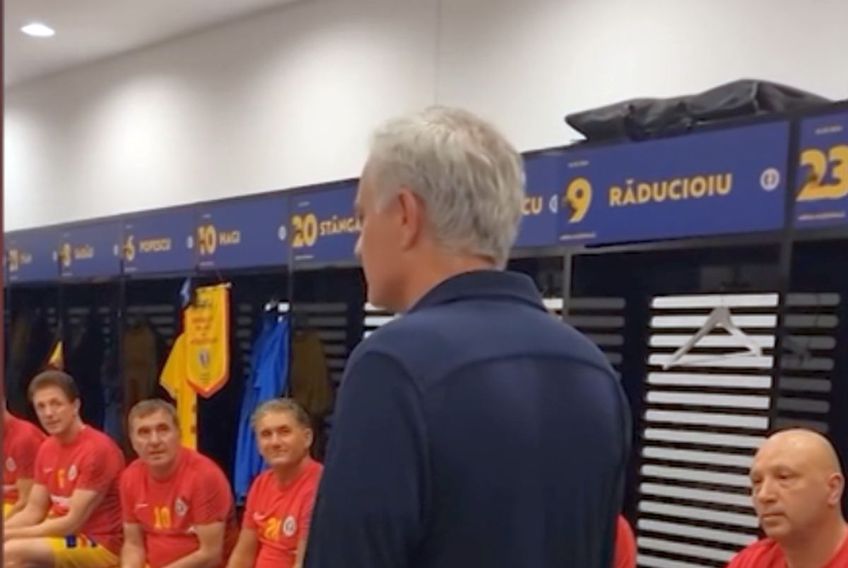 Jose Mourinho, în vestiarul Generației de Aur