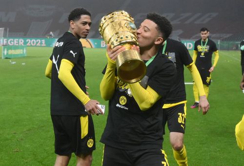 Jude Bellingham, Jadon Sancho și Cupa Germaniei 2021 / Foto: Imago