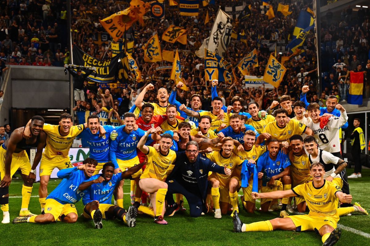 Petrecerea de final de sezon dată de Parma după salvarea de la retrogradare