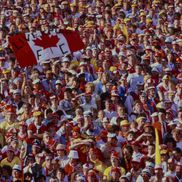 Imaginile Dezastrului Heysel produs pe 29 mai 1985 la Bruxelles, la finala Cupei Campionilor Europeni, Juventus - Liverpool / Foto: GettyImages