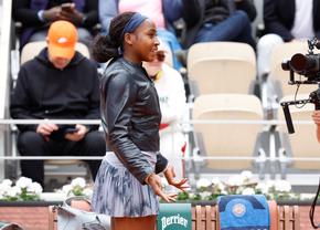 Coco Gauff a explicat de ce poartă o geacă de piele peste echipament: „Mă face să mă simt foarte puternică”